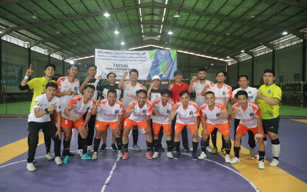 Tim Futsal PAM Bandarmasih Kembali Rebut Juara 1 Pada Porda Perpamsi Kalsel