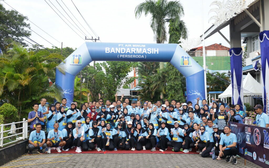 Peringati HUT ke 53, PAM Bandarmasih Gelar Fun Run With The Flow