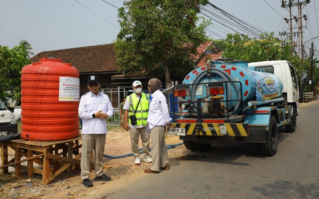 Warga Alalak Tengah RT 15 Apresiasi Respon Cepat Direksi PAM Bandarmasih